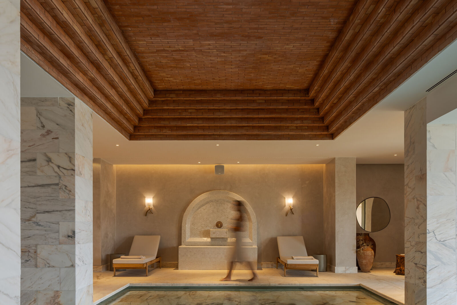 Thermaal bad in de spa